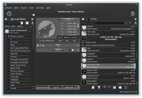 музыкальный проигрыватель linux